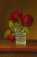 Natur stillleben mit Rosen - Martin Johnson Heade — Ansicht des Kunstwerks