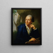 Der Maler Joseph Rösel - Martin Knoller — gerahmtes Bild an der Wand