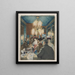 Beim Juwelier - Martin Monnickendam — gerahmtes Bild an der Wand