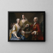 Joseph de France und seine Familie - Martin van Meytens — gerahmtes Bild an der Wand