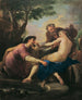 Susanna und die zwei Greise - Martino Altomonte — Ansicht des Kunstwerks