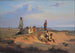 Ansicht von Skagen an einem Sommerabend bei schönem Wetter - Martinus Rørbye — Ansicht des Kunstwerks