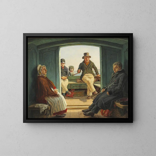Martinus Rrbye - Rejsescene om bord i en hollandsk trkskjte.webp