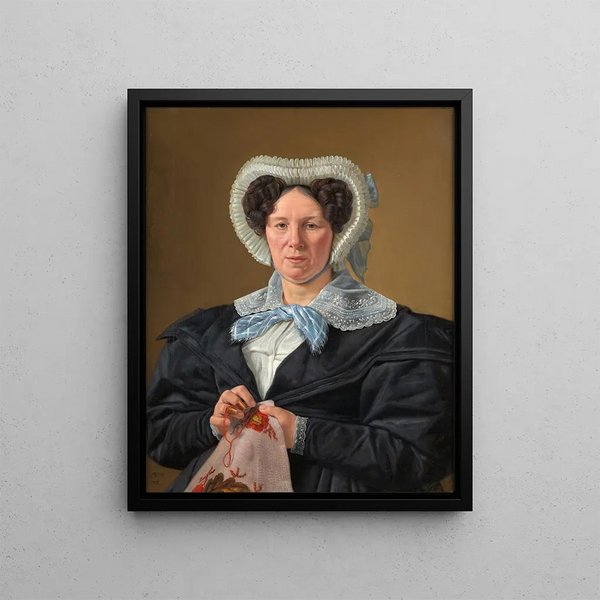 Martinus Rrbye - The Artists Mother Frederikke Eleonore Cathrine Rrbye ne Stockfleth.webp
