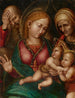 Heilige Familie mit Heiligen Johannes dem Täufer und Elisabeth - Martín Gómez der Ältere — Ansicht des Kunstwerks