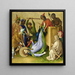 Martyre de Saint Jacques le Jeune - Stefan Lochner — gerahmtes Bild an der Wand