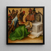 Martyre des heiligen Matthias - Stefan Lochner — gerahmtes Bild an der Wand