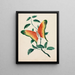 Rosier et papillon - Mary Altha Nims — gerahmtes Bild an der Wand
