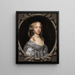 Marie Wither d'Andwell - Mary Beale — gerahmtes Bild an der Wand