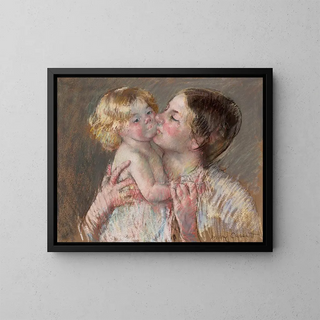 Mary Cassatt - A Kiss for Baby Ann No 3.webp