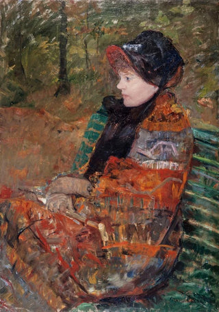 Mary Cassatt - Automne portrait de Lydia Cassatt.webp