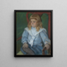 Junge mit goldenen Locken Porträt von Harris Whittemore Jr B. A. 1918 - Mary Cassatt — gerahmtes Bild an der Wand