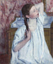 Mädchen, das ihre Haare ordnet - Mary Cassatt — Ansicht des Kunstwerks