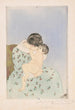 Baiser de la mère - Mary Cassatt — Ansicht des Kunstwerks