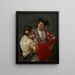 Offrir le panal au torero - Mary Cassatt — gerahmtes Bild an der Wand
