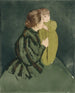Mère paysanne et son enfant - Mary Cassatt — Ansicht des Kunstwerks