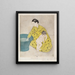 Le bain - Mary Cassatt — gerahmtes Bild an der Wand