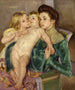 La Caresse - Mary Cassatt — Ansicht des Kunstwerks