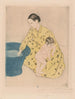 Das Bad (Konflikt der Fälle) - Mary Cassatt — Ansicht des Kunstwerks