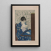 La Lettre - Mary Cassatt — gerahmtes Bild an der Wand