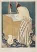 Frau beim Baden - Mary Cassatt — Ansicht des Kunstwerks
