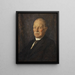 Portrait von George Vernon Hudson - Mary Elizabeth Tripe — gerahmtes Bild an der Wand