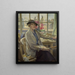 Selbstporträt - Mary Elizabeth Tripe — gerahmtes Bild an der Wand