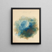 Blau - Mary Gartside — gerahmtes Bild an der Wand