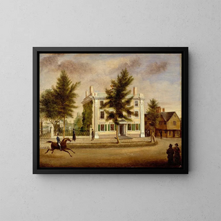 Haus Derby, 70 Washington Street, Salem, Massachusetts - Mary Jane Derby — gerahmtes Bild an der Wand