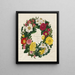 Eine Rosenkrone - Mary Lawrence — gerahmtes Bild an der Wand