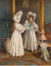 Spielen mit ihren Puppen - Mary Lightbody Gow — Ansicht des Kunstwerks