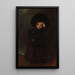 Gabrielle - Mary Young Hunter — gerahmtes Bild an der Wand