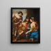 Lot und seine Töchter - Massimo Stanzione — gerahmtes Bild an der Wand