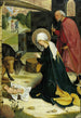 Die Geburt Christi - Meister des Altar von Pfullendorf — Ansicht des Kunstwerks