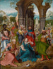 L'Adoration des Mages - Meister der Anverser Anbetung — Ansicht des Kunstwerks