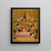 Dormition de la Vierge - Maître de la Madone Cini — gerahmtes Bild an der Wand