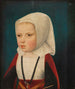 Portrait einer kleinen Prinzessin - Meister der Legende von Maria Magdalena — Ansicht des Kunstwerks