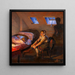 Morgen - Fritz Syberg — gerahmtes Bild an der Wand