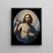 Christus Erlöser - Matteo Rosselli — gerahmtes Bild an der Wand