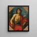 Saint Jean-Baptiste - Matteo Rosselli — gerahmtes Bild an der Wand