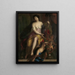 Allegorie der Freiheit - Mattheus Terwesten — gerahmtes Bild an der Wand