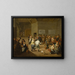 Vergnügung in der Herberge - Mattheus van Helmont — gerahmtes Bild an der Wand