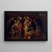 L'arrestation du Christ - Matthias Stom — gerahmtes Bild an der Wand