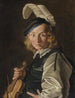 Junge Mann mit Violine - Matthias Stom — Ansicht des Kunstwerks