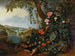 Ein Landschaft mit Blumen und einer Marder- und Vogel-Falle - Matthias Withoos — Ansicht des Kunstwerks