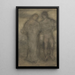 Junges Paar - Matthijs Maris — gerahmtes Bild an der Wand