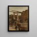 Le Nieuwe Haarlemse Sluis au Singel connu sous le nom de Souvenir d'Amsterdam - Matthijs Maris — gerahmtes Bild an der Wand