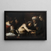 Der verlorene Sohn - Mattia Preti — gerahmtes Bild an der Wand