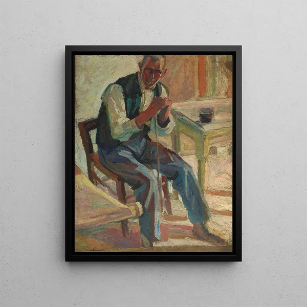 MauriceAlbert Loutreuil - Homme assis.webp