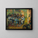 Sardaigne Bauern und Kaffee im Sardinien - Maurice Albert Loutreuil — gerahmtes Bild an der Wand